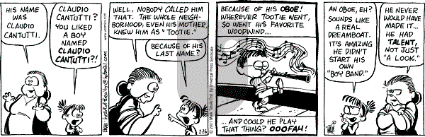Heart of the City on Monday February 26, 2001 Comic Strip
