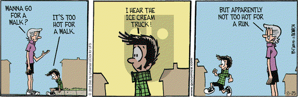 Grand Avenue on Tuesday August 25, 2015 Comic Strip