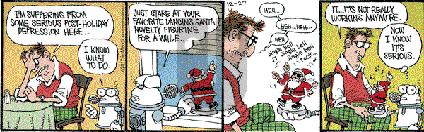 Monty on Wednesday December 27, 2017 Comic Strip