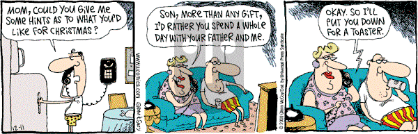 The Duplex on Tuesday April 24, 2001 Comic Strip