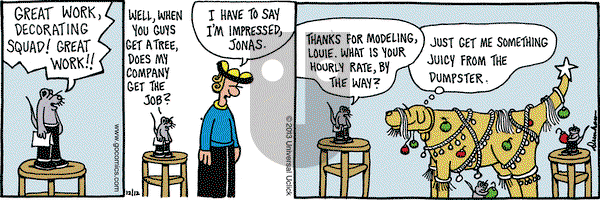 Overboard on Thursday December 12, 2013 Comic Strip