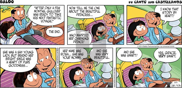 Baldo on Sunday May 11, 2014 Comic Strip