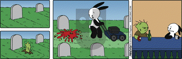 Buni on Wednesday October 22, 2014 Comic Strip