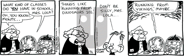 Lola on Saturday November 2, 2002 Comic Strip