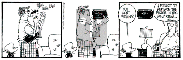 Monty on Saturday March 10, 2007 Comic Strip
