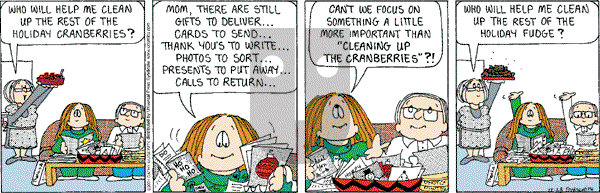Cathy Classics - Friday December 28, 2012 Comic Strip