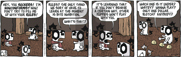 Pooch Cafe on Friday July 16, 2010 Comic Strip