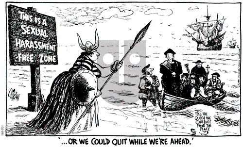 Pat Oliphant on Monday October 14, 1991 Comic Strip