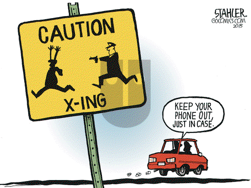 Jeff Stahler on Friday April 24, 2015 Comic Strip