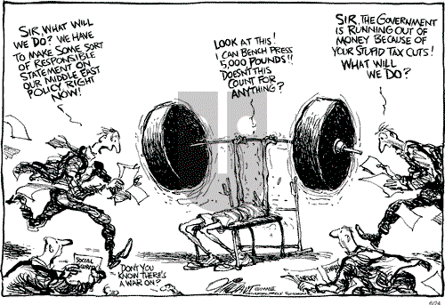 Pat Oliphant on Monday June 24, 2002 Comic Strip