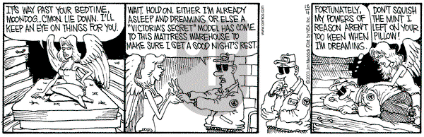 Monty on Thursday December 4, 2003 Comic Strip