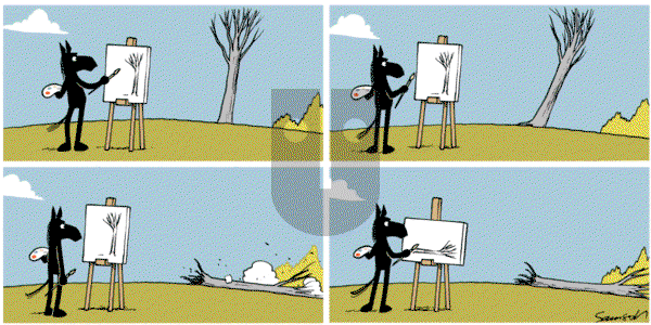 Dark Side of the Horse on Monday January 21, 2019 Comic Strip