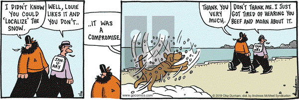 Overboard on Monday January 14, 2019 Comic Strip