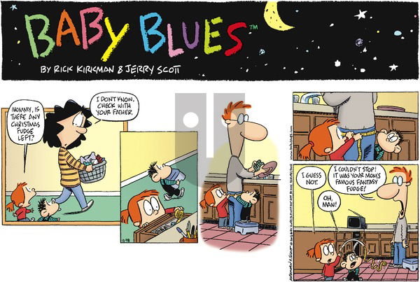 Baby Blues on Sunday December 28, 2003 Comic Strip