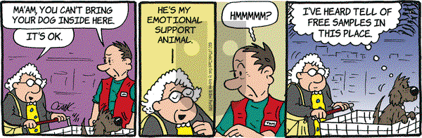 Lola on Thursday April 11, 2019 Comic Strip