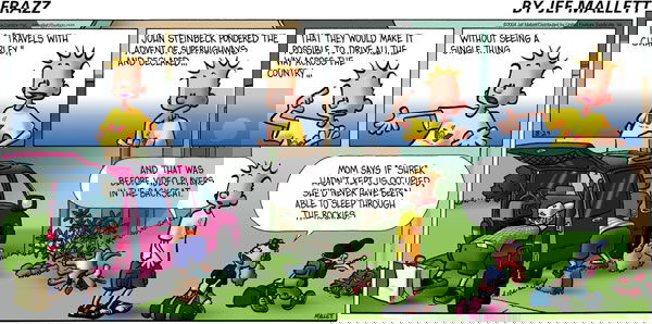 Frazz on Friday April 29, 2005 Comic Strip