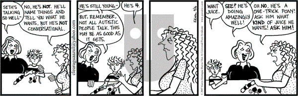 Clear Blue Water on Friday February 16, 2007 Comic Strip