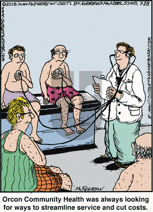 Close to Home on Saturday July 28, 2018 Comic Strip