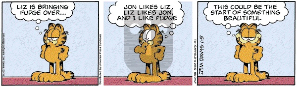 Garfield on Friday January 5, 2007 Comic Strip