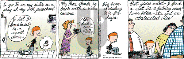 Cul de Sac on Wednesday August 31, 2016 Comic Strip