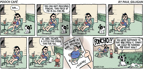 Pooch Cafe on Sunday September 20, 2009 Comic Strip