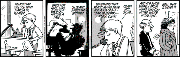 Doonesbury on Monday December 25, 1989 Comic Strip