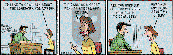 Grand Avenue on Monday February 10, 2025 Comic Strip