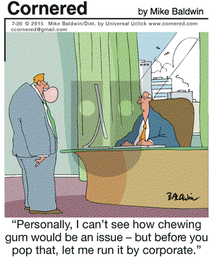 Cornered on Monday July 20, 2015 Comic Strip