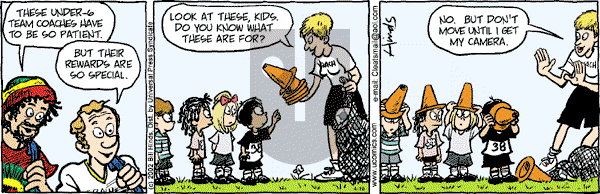 Cleats - Friday April 19, 2002 Comic Strip