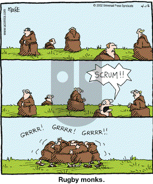 In the Bleachers on Friday April 12, 2002 Comic Strip