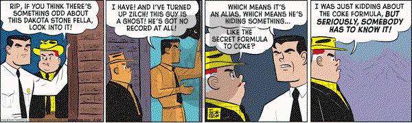 Rip Haywire on Saturday February 22, 2014 Comic Strip