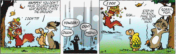 Over the Hedge on Wednesday October 9, 2019 Comic Strip