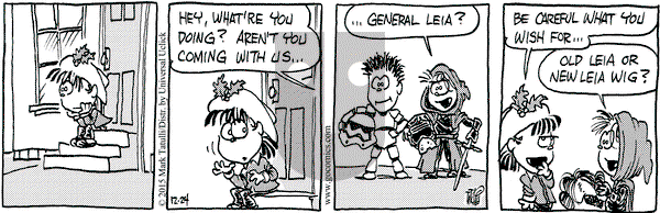 Heart of the City on Thursday December 24, 2015 Comic Strip