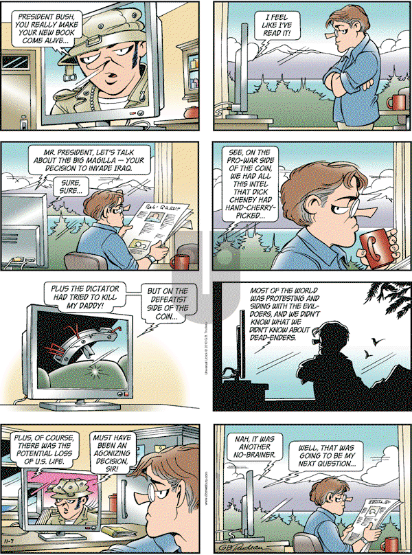 Doonesbury - Sunday November 7, 2010 Comic Strip
