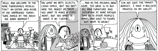 Cathy Classics on Friday November 11, 1994 Comic Strip