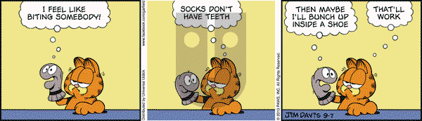 Garfield on Saturday September 7, 2013 Comic Strip