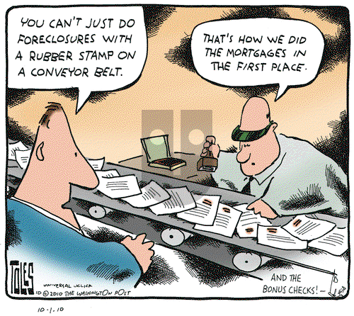 Tom Toles on Friday October 1, 2010 Comic Strip
