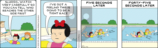Nancy on Friday August 7, 2020 Comic Strip