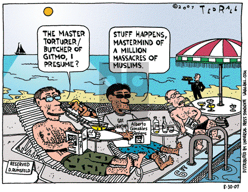 Ted Rall on Thursday August 30, 2007 Comic Strip