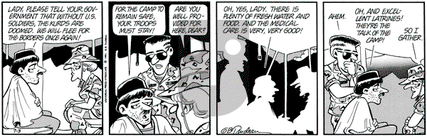 Doonesbury on Wednesday July 3, 1991 Comic Strip