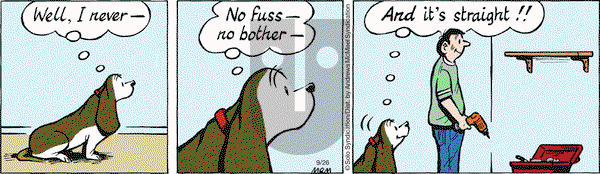 Fred Basset on Tuesday September 26, 2017 Comic Strip