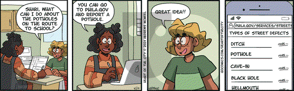 Heart of the City - Thursday April 11, 2024 Comic Strip