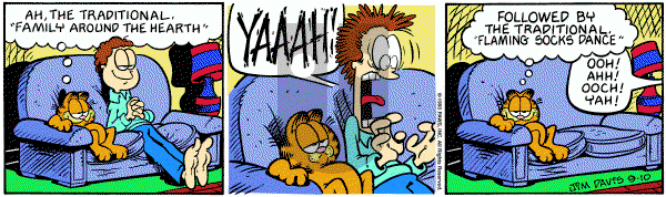 Garfield on Friday September 10, 1993 Comic Strip