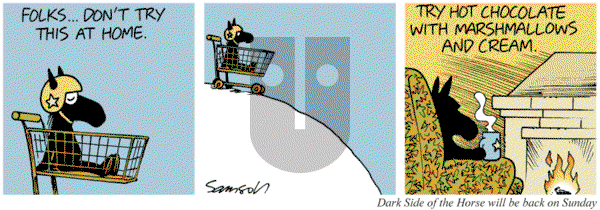 Dark Side of the Horse on Friday December 21, 2012 Comic Strip