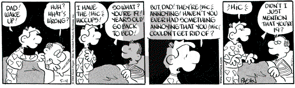 Drabble on Wednesday May 4, 2005 Comic Strip