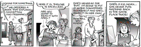 For Better or For Worse on Saturday October 6, 2001 Comic Strip