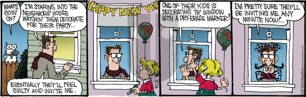 Monty on Tuesday December 31, 2019 Comic Strip