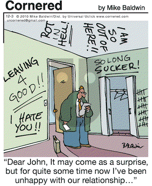 Cornered on Friday December 3, 2010 Comic Strip