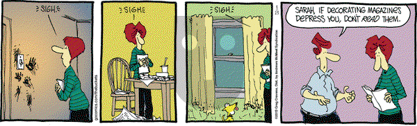 The Buckets on Saturday March 23, 2019 Comic Strip