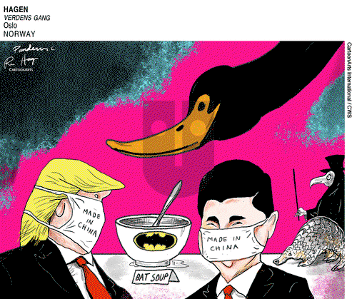 ViewsAmerica on Tuesday April 21, 2020 Comic Strip